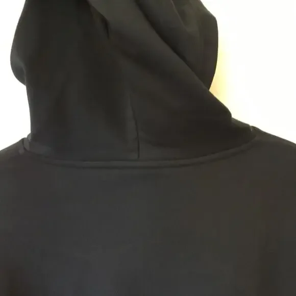 Nike Black Floral Logo Pullover Hoodie - Picture 14 of 14